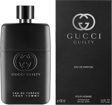 Парфумована вода для чоловіків Gucci Guilty Pour Homme 90 мл (3614229382129)