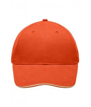 Кепка мужская Myrtle Beach 5 Panel Promo Sandwich Cap U Темно-оранжевый (MB6541MDOBU)
