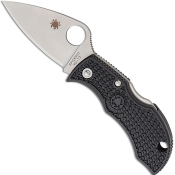 Складаний ніж Spyderco Manbug Lightweight Leaf black MBKLFP