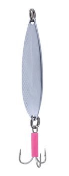 Блешня-колебалка Mikado Racer № 4 40гр 9см silver (N201790)