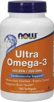 Омега-3 NOW Ultra Omega-3 180 капс