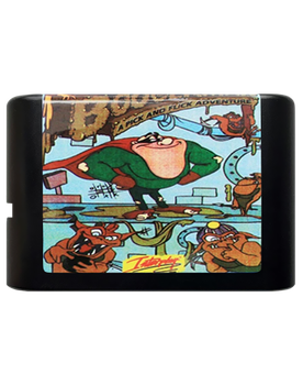 Игра RMC Mega Drive Boogerman: A Pick and Flick Adventure Английская Версия Только Картридж