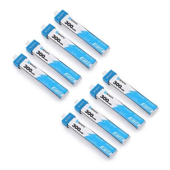 Аккумулятор BT2.0 300mAh 1S 30C 8 штук для квадрокоптеров BetaFPV Cetus / Cetus Lite / Meteor65 Pro