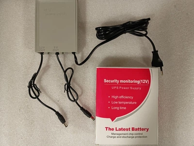 Power Bank для роутера DC 12V и 9V UPS QX-2112A блок бесперебойного питания 6000 мАг