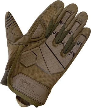 Тактические перчатки Kombat Alpha Tactical Gloves Койот S (kb-atg-coy-s)