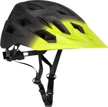 Kask Spokey Pointer 941260 z oświetleniem rozmiar M Czarno-żółty (5905339412607)