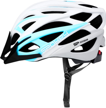 Kask Spokey Femme 928244 rozmiar M 55-58 cm Biało-niebieski (5902693282440)