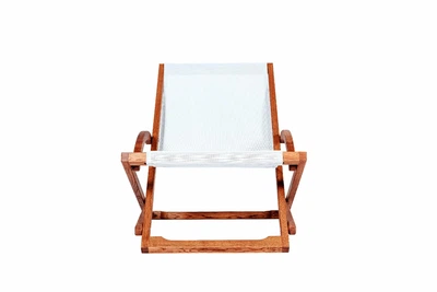 Крісло шезлонг Woodsun CLASSIC "Chalet swing" Дуб, Білий