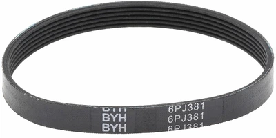 Ремень ручейковый 6PJ-381 газонокосилки Forte FEM-1400M, арт.рем178