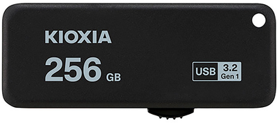 Pendrive KIOXIA Yamabiko U365 256GB USB 3.0 Black (LU365K256GG4)