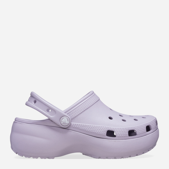 Жіночі крокси Crocs Classic Platform Clog W 206750-5PS 39,5 Бузкові (196265746057)