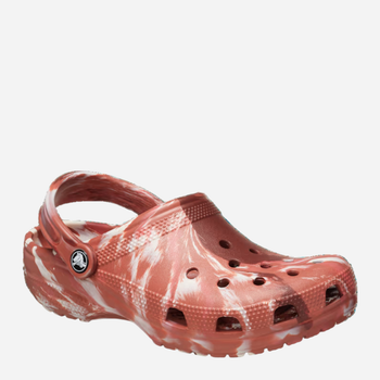 Чоловічі крокси Crocs Classic Marbled Clog 206867-2FM 45-46 Цегляні (196265746156)