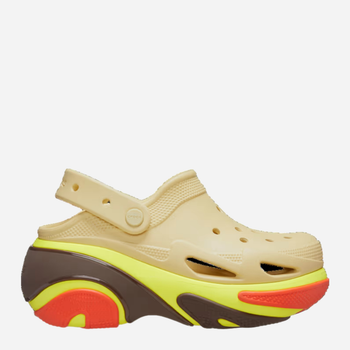 Жіночі крокси Crocs Bubble Crush Clog 210061-0HX 36-37 Бежеві (196265761821)