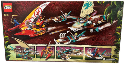 Конструктор LEGO NINJAGO Морський бій на катамаранах 780 деталей (71748) (955555901933125) - Уцінка