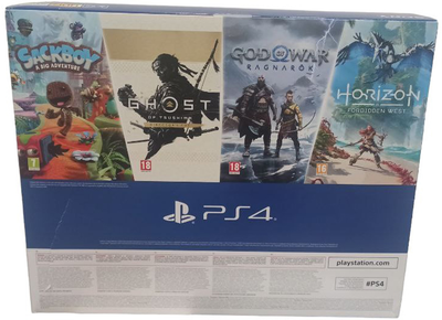 Sony PlayStation 4 Slim 500 GB Czarny (711719407775) (S0152712047) - Outlet