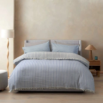 Покрывало Lotus Home Tossa blue голубой 190*225 (svt-2000022332910)