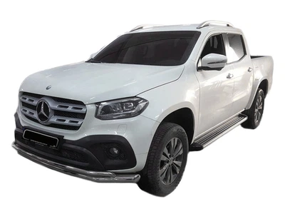 Передняя защита ST017 (нерж, 60мм) для Mercedes X class 2017-2020 гг
