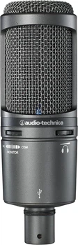 Микрофон студийный/ для ПК Audio-Technica AT2020USB+