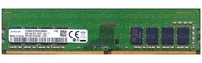 Оперативна пам'ять для ПК Samsung DDR4 8GB 2400MHz UDIMM 1Rx8 PC4-2400T (M378A1K43CB2-CRС)