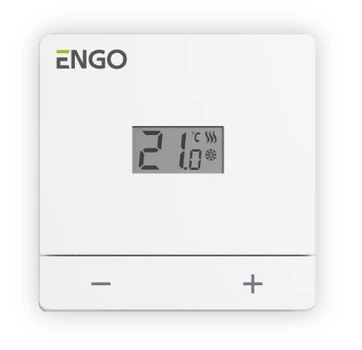 Проводной суточный термостат Engo EASY-230W (белый)