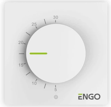 Дротовий добовий термостат Engo ESIMPLE-230W білий