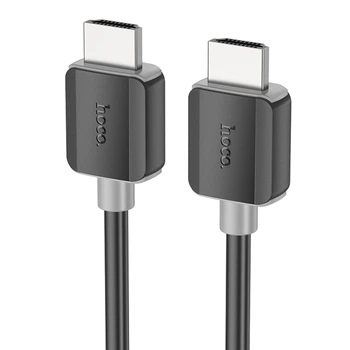 Кабель HOCO US08 HDTV2.0 4K HD HDMI to HDMI data cable 2m Black (6931474799395)