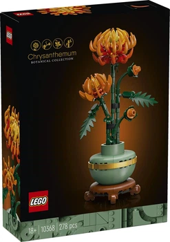 Конструктор Lego Icons Хризантема 10368