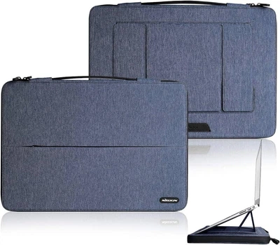 Чехол сумка с подставкой Nillkin Commuter multifunctional Laptop Sleeve для ноутбука 14'' 350*250*25.5mm Blue