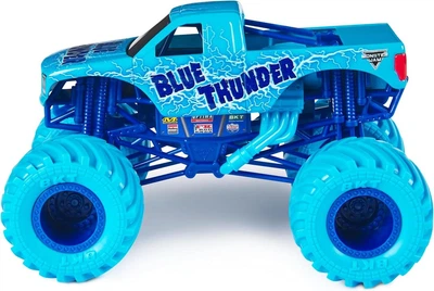 Великий Джип Hot Wheels Monster Jam Blue Thunder, Monster Truck, монстер трак вантажівка-монстер Блакитний Грім