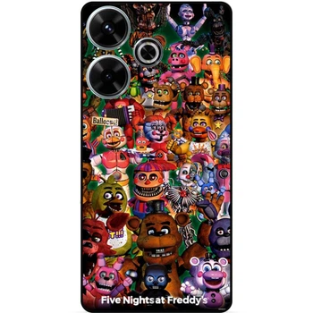 Чехол силиконовый бампер Candy для Realme Note 50 с рисунком Аниматроники Freddy Фредди