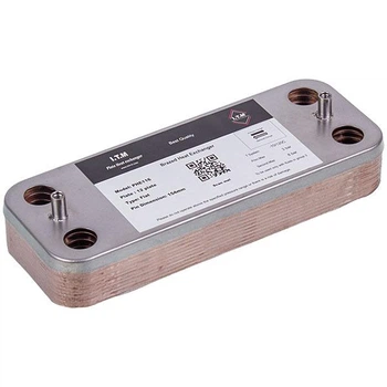 Теплообмінник (12 пластин) для газового котла Viessmann Vitopend 100 WH1D мідний