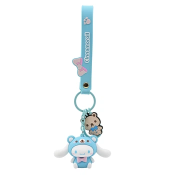 Брелок Hello Kitty Синаморол с животным (11543) (10-597613)