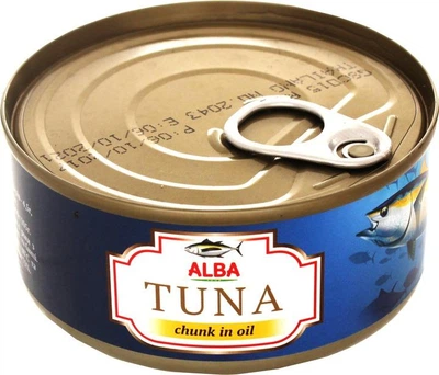 Тунец в масле Alba Food Целый 150 гр