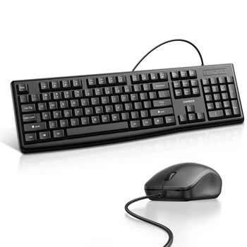Комплект з маніпулятора миші та клавіатури UGREEN Wired Keyboard and Mouse Combo (UGR-15217)