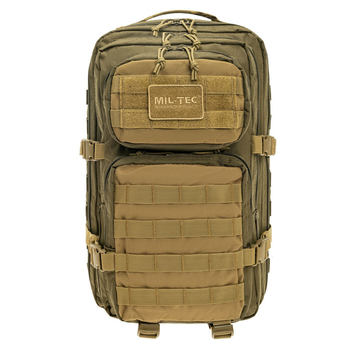 Рюкзак тактичний 36Л Койот-Олива Mil-Tec US ASSALULT PACK LG RANGER (14002302-36)