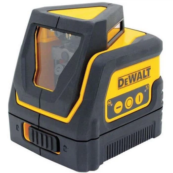 Лазерний нівелір DeWALT лінійний, 3 батареї тип АА, червоний промінь, 0.65 кг, кейс (DW0811)