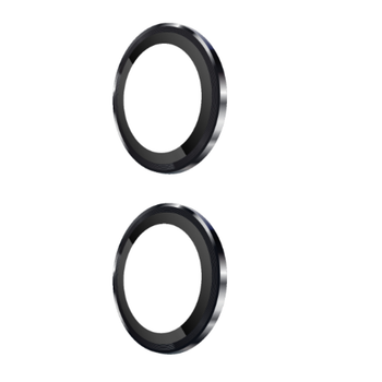 Захисне скло з рамкою CD Pattern на задню камеру для Motorola Edge 50 Neo black
