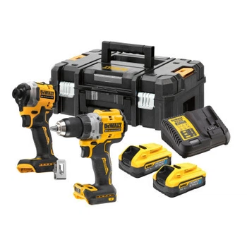 Набор электроинструментов DeWALT Набор из 2-х инструментов DeWALT, 18В XR Li-lon 5 Ач, 10 кг., TSTAK (DCK2051H2T)