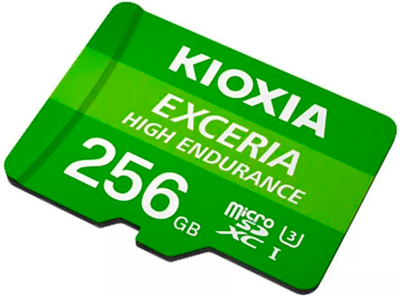 Карта пам'яті Kioxia Exceria High Endurance microSDXC 256 GB (LMHE1G256GG2)