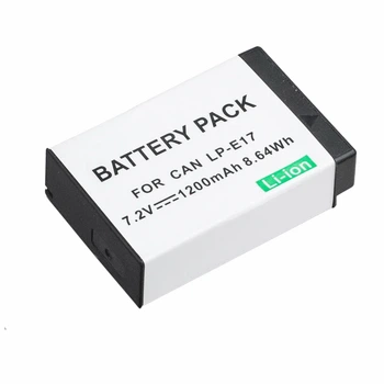 Aккумулятор для Canon LP-E17, 1200 mAh (201031)