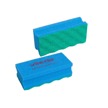 Губка Vileda Professional ПурАктив 15 x 7 см блакитна для складних забруднень1 шт