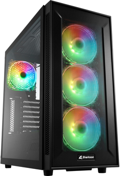 Корпус Sharkoon TG6M RGB Black (4044951032136)