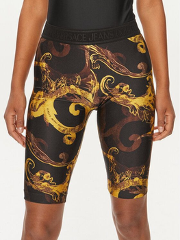 Spodenki sportowe damskie Versace Jeans Couture vjc76hac106js292g89 38 Czarny/Żółty (8052019638349)