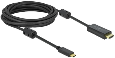 Kabel Delock USB Type-C – HDMI 5 m Black (4043619859726)