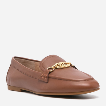 Loafersy damskie skórzane