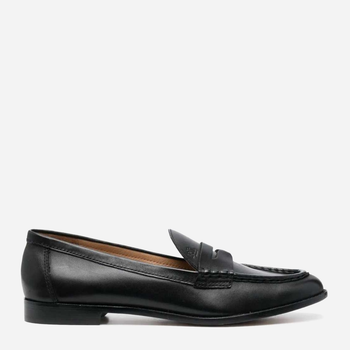 Loafersy damskie skórzane