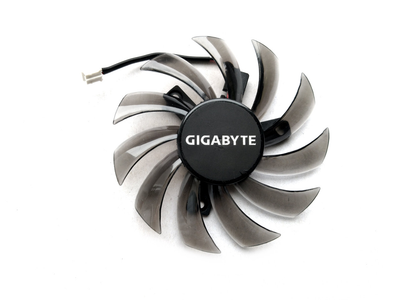 Вентилятор кулер для відеокарти Gigabyte 75 мм 2-pin T128010SM (T128010SU PLD08010S12H FS1280-S2135A) (№75)