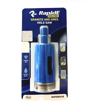 Алмазна коронка Rapide DIAMOND EVOLUTION по мармуру, граніту, керамограніту 25 мм (НФ-00001341)