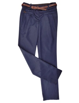 Брюки школьные для девочки SUZIE АВРОРА мемори cotton 152 см синий