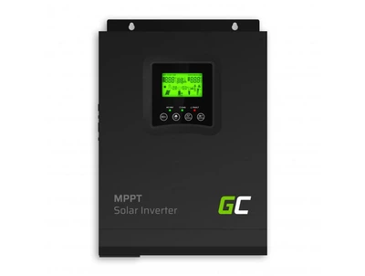 Инвертор Green Cell Solar Inverter Off Grid converter with MPPT Solar Charger 12VDC 230VAC 1000VA/1000W Pure Sine Wave, INVSOL01